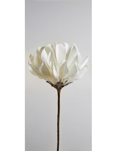 FLOR BLANCA GRANDE FOAM - Imagen 1