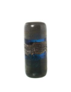 JARRÓN CRISTAL 28.5 CM AZUL/ TIERRA - Imagen 1