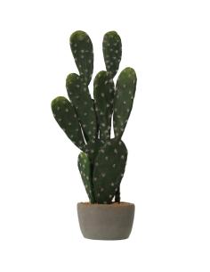 CACTUS ARTIFICIAL C/MACETA CEMENTO - Imagen 1