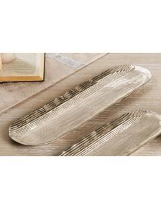 CENTRO ALUMINIO LINEAS PLATA 50 CMS - Imagen 1