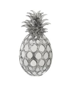 FIGURA PIÑA RESINA C/ CRISTAL ESPEJO - Imagen 1