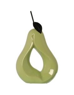 FIGURA CERÁMICA PERA VERDE 30 CM - Imagen 1