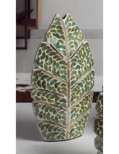 JARRON VERDE HOJA MEDIANO - Imagen 1