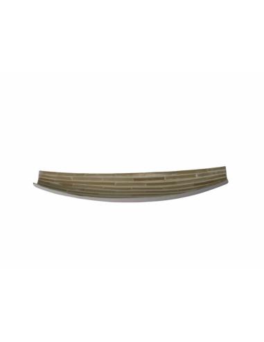 CENTRO BAMBÚ LACADO BLANCO 45 CMS - Imagen 1