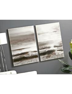 OLEO 100% ABSTRACTO PLATA 70*100 CM S/2 - Imagen 1