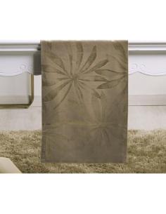CAMINO DEC. HOJAS BEIGE 30X180 CMS. - Imagen 1