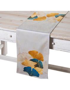 CAMINO DE MESA TERCIOPELO 180*30 CM GINKO - Imagen 1