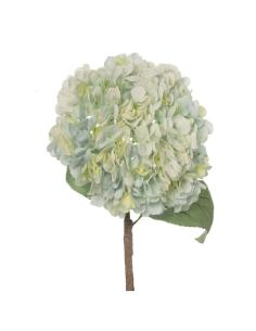 HORTENSIAS POLIESTER CELESTE - Imagen 1