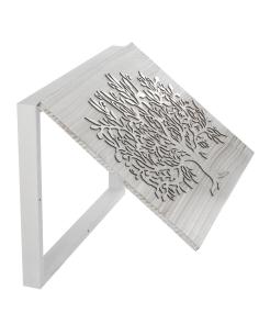 CUBREAUTOMÁTICOS MADERA PLATEADA ÁRBOL - Imagen 1