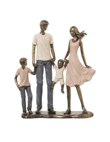 FIGURA RESINA FAMILIA 21*6*25 CM - Imagen 1