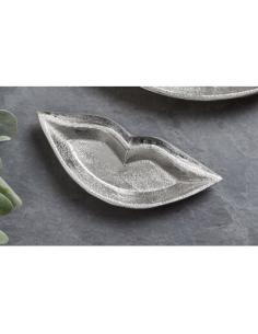 PLATO ALUMINIO LABIOS 18 CMS - Imagen 1
