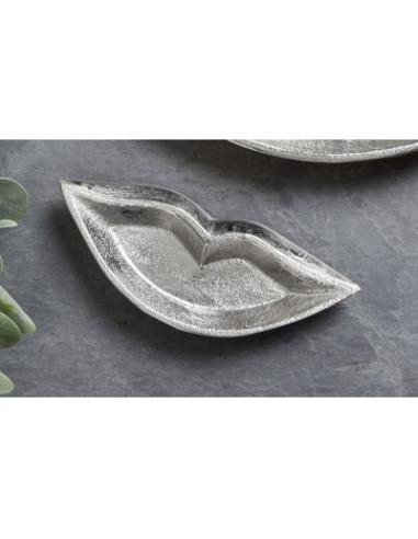 PLATO ALUMINIO LABIOS 18 CMS - Imagen 1