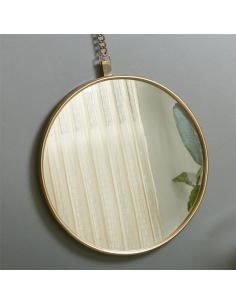 ESPEJO METAL ORO 60 CMS - Imagen 1