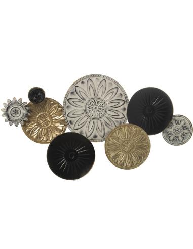 APLIQUE PARED METAL