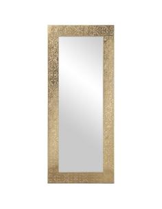 ESPEJO MADERA 58X138 DORADO