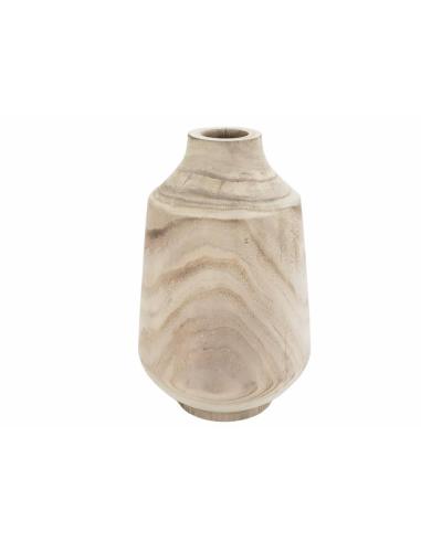 JARRON MADERA NATURAL 28 CMS