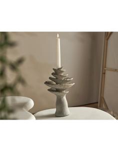 PORTAVELAS SETA EN ARBOL CEMENTO 26 CMS